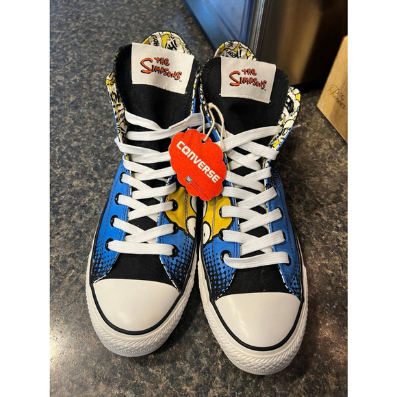 New The Simpsons x Chuck Taylor All Star High 'Homer D'oh!' - Picture 3 of 10